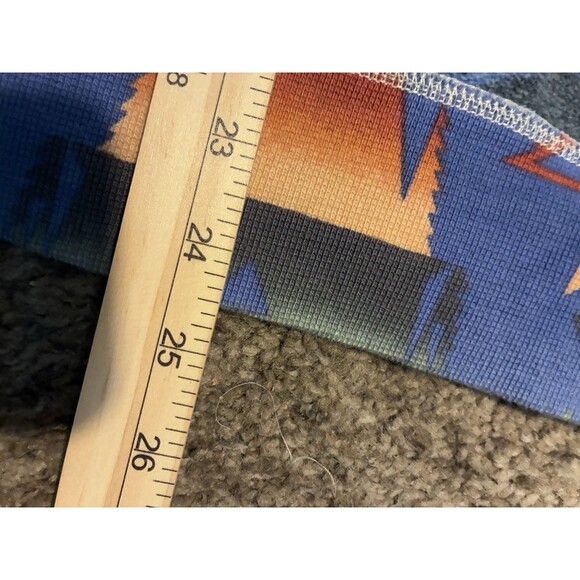 Polo Ralph Lauren Southwestern Fleece Hoodie Mens L Aztec Pullover Vintage - Picture 6 of 6